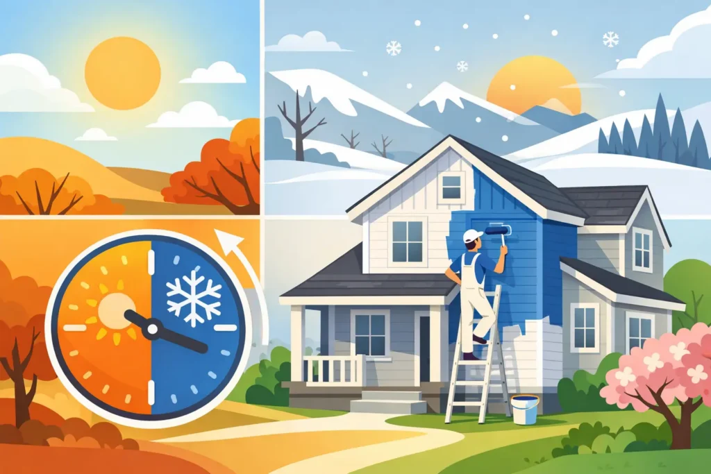 Best Time to Paint House Exterior in TN