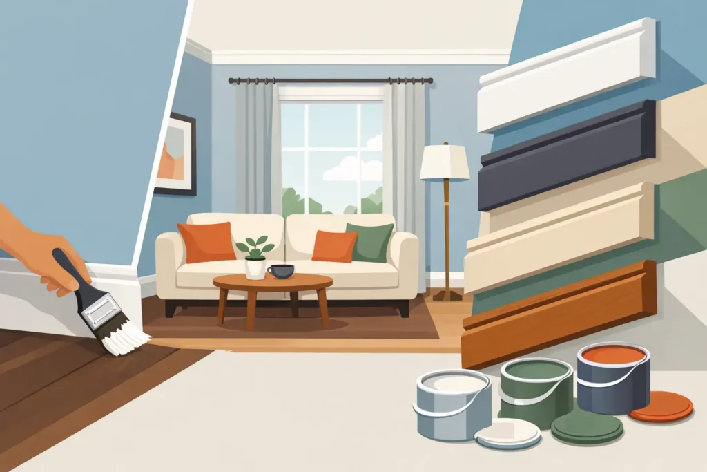 9 Trim Painting Ideas for Living Room Style