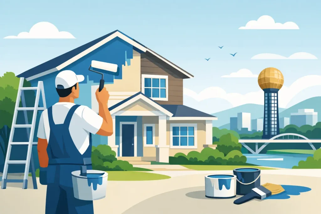 Exterior House Painters Knoxville TN