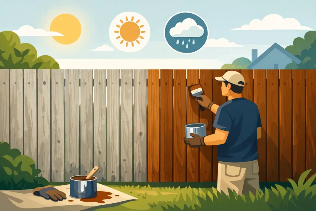 How Often Should You Stain a Fence?