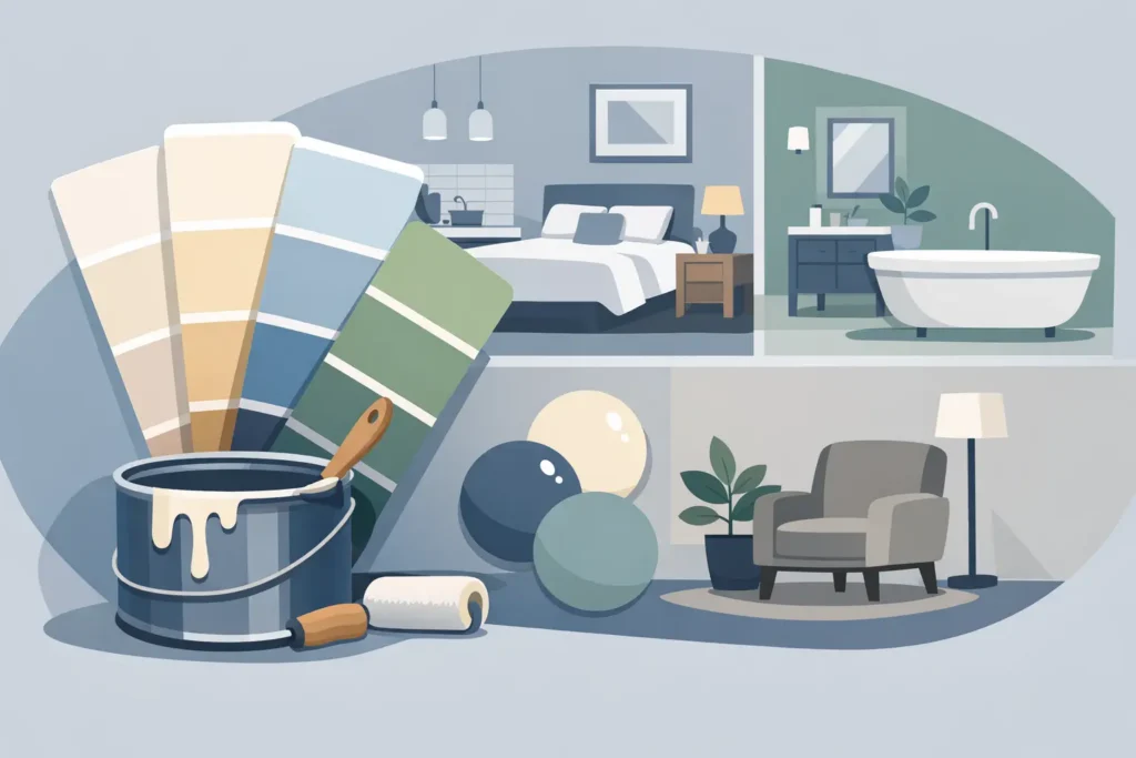 How to Choose Paint Sheen for Every Room