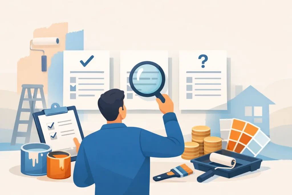 How to Compare Painting Estimates Right