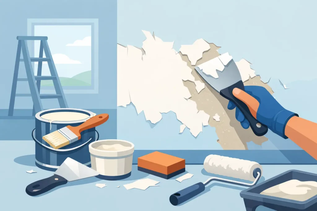 How to Fix Peeling Paint the Right Way