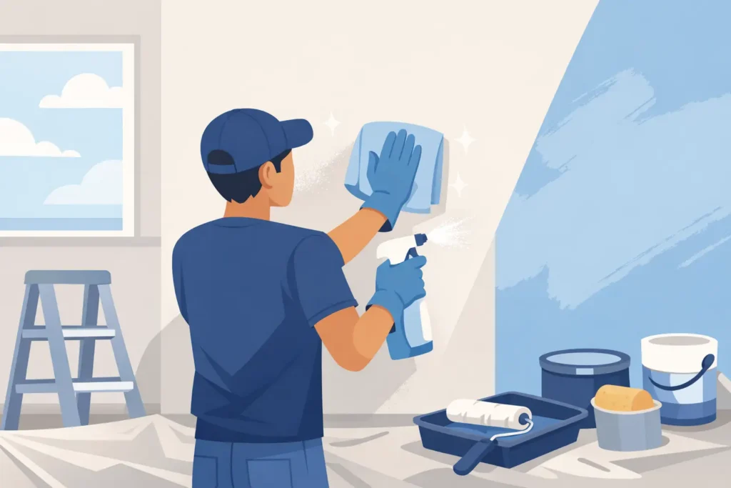 How to Clean Walls Before Painting Right