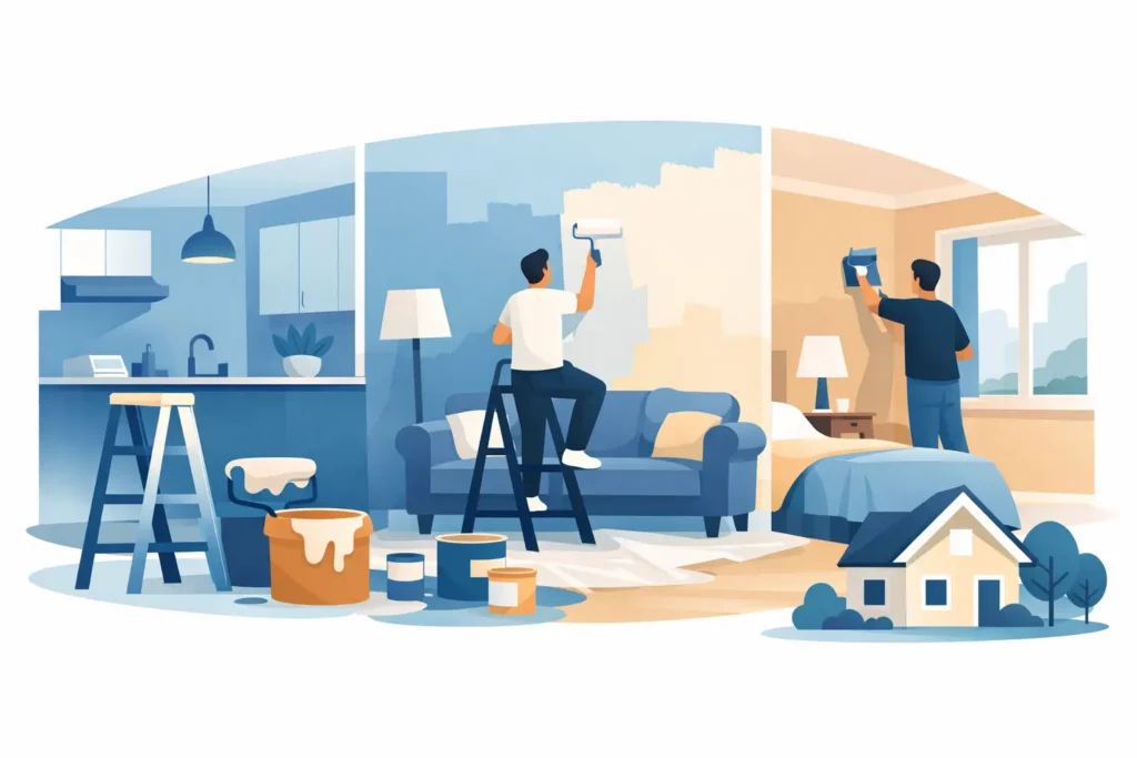 Best Rooms to Repaint Before Selling