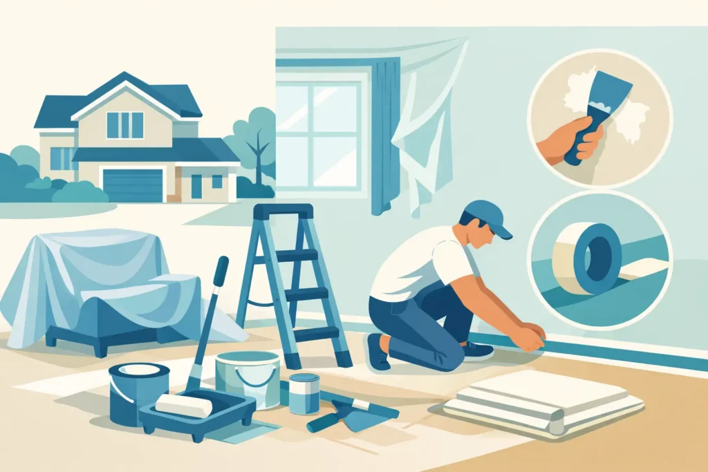 Residential Painting Prep Guide for Homeowners