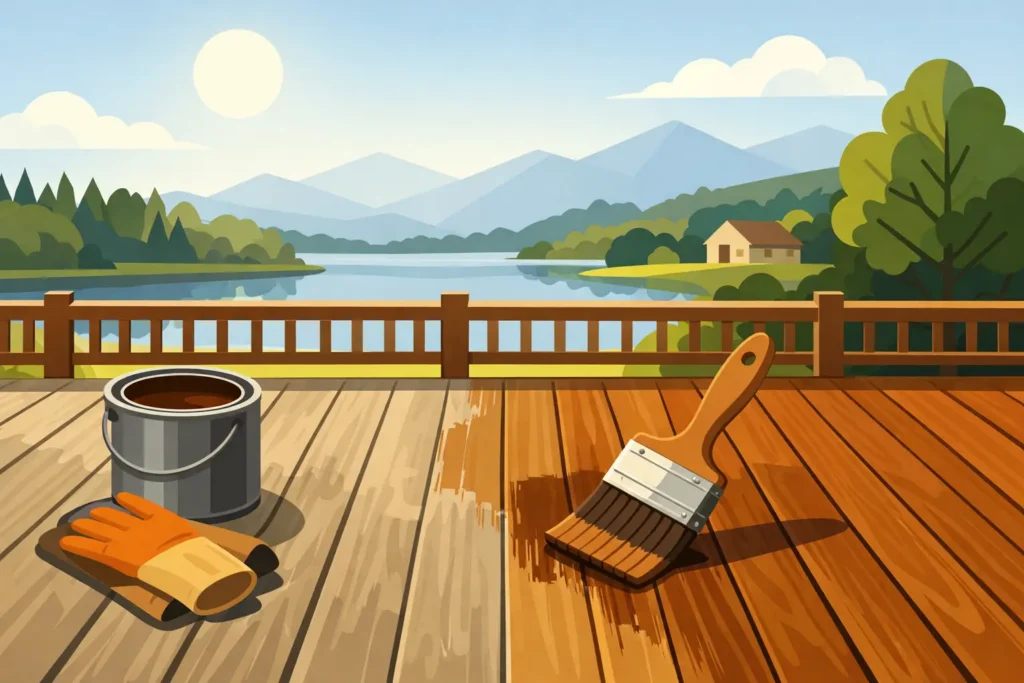 Deck Staining Maintenance Guide for East Tennessee