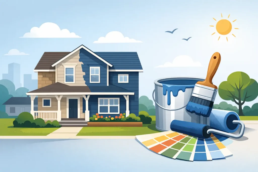 How to Boost Curb Appeal With Paint