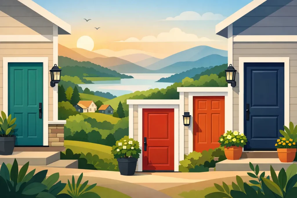 Best Front Door Paint Colors for East Tennessee