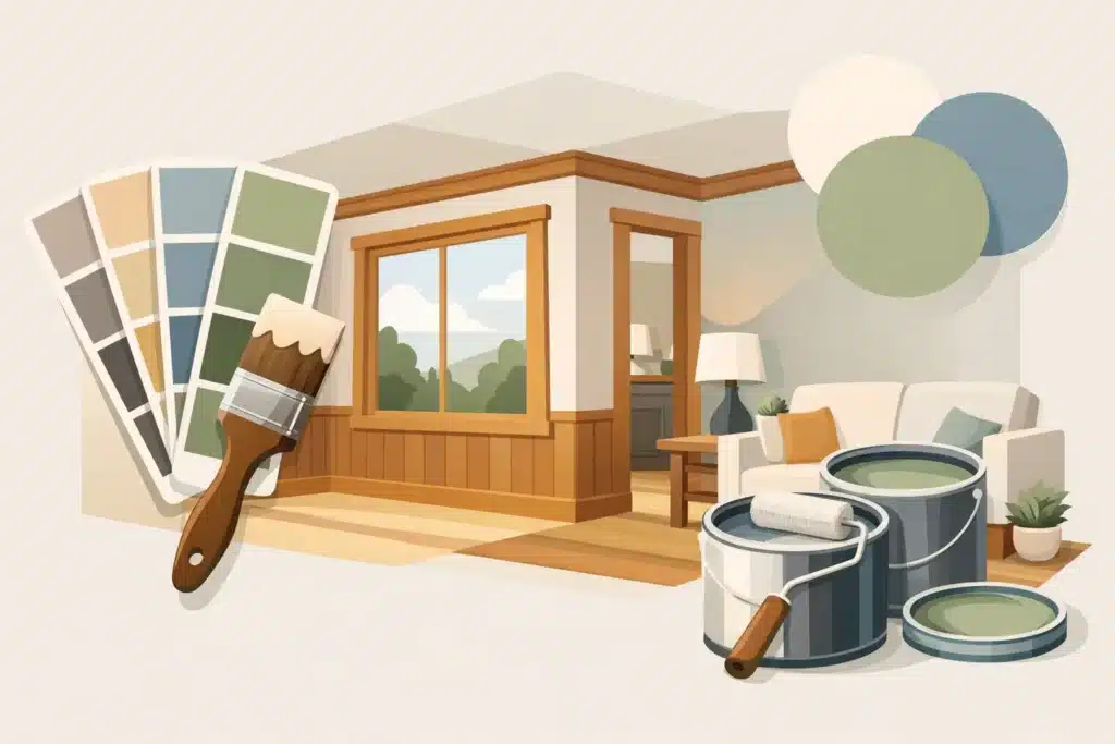 Best Paint Colors for Oak Trim That Work