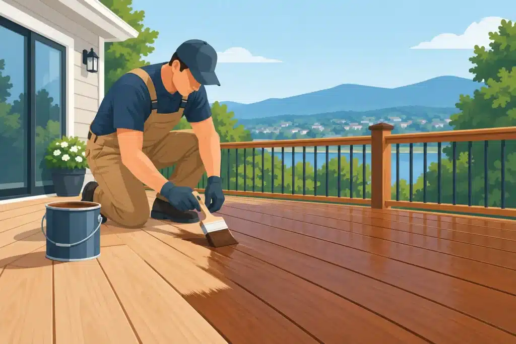 Deck Staining Services Maryville Homeowners Trust