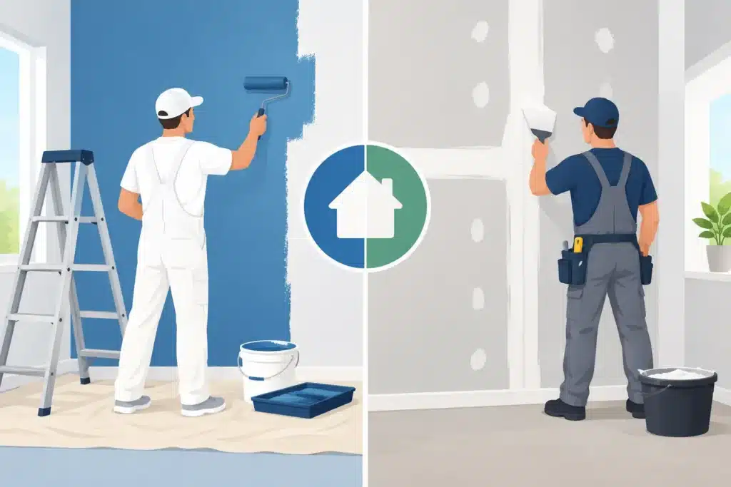 Painter or Handyman for Drywall: Who to Hire?