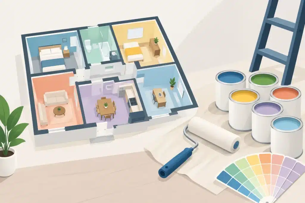 Room by Room Painting Order: Where to Start