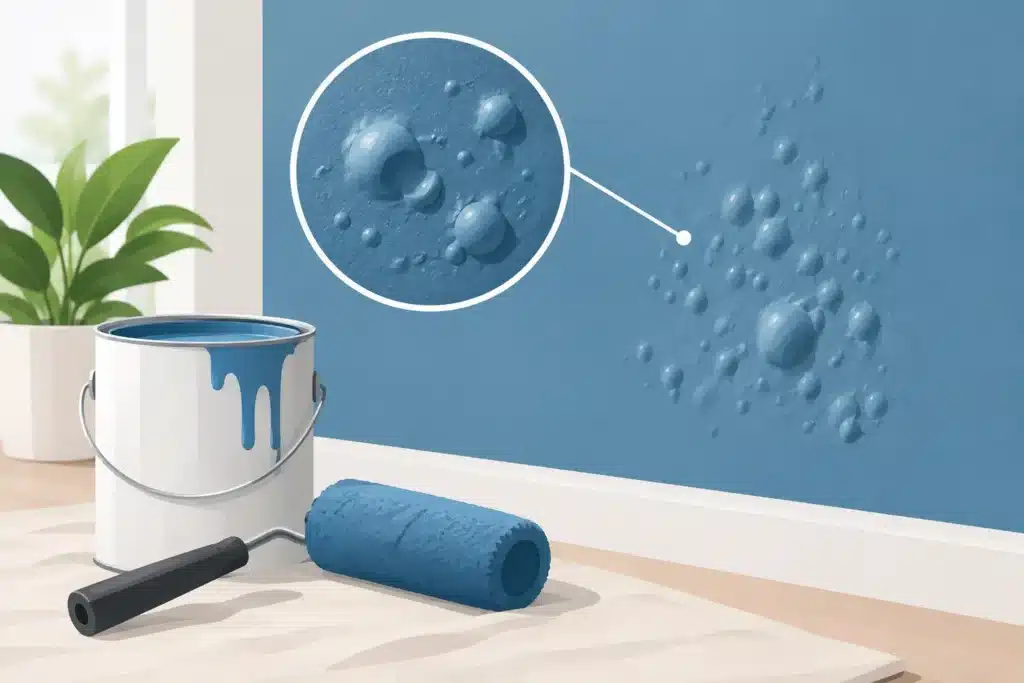 Why Is My Paint Bubbling? Causes and Fixes