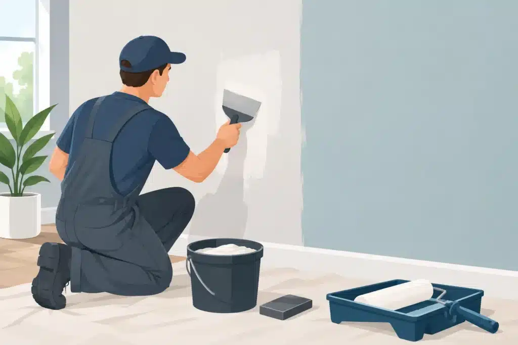 Drywall Repair That Leaves Walls Paint-Ready