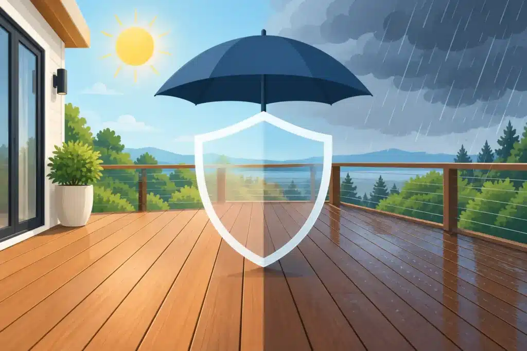 How to Protect a Stained Deck From Weather