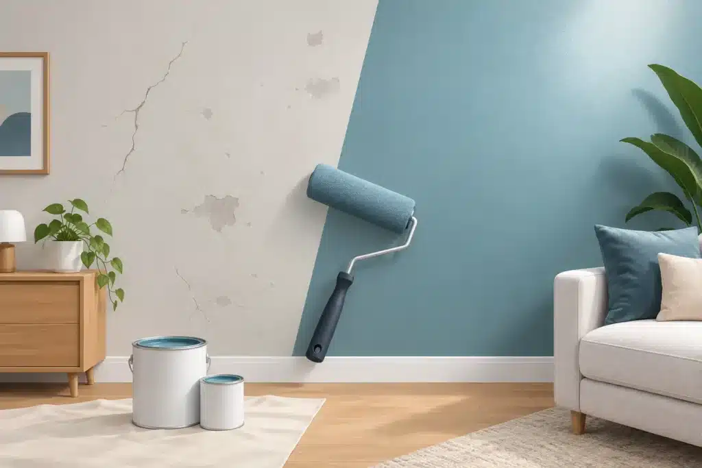 What Sheen Hides Wall Flaws in Your Home Best?