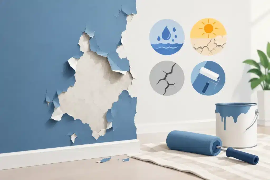 Why Does Paint Peel? Causes and Lasting Fixes